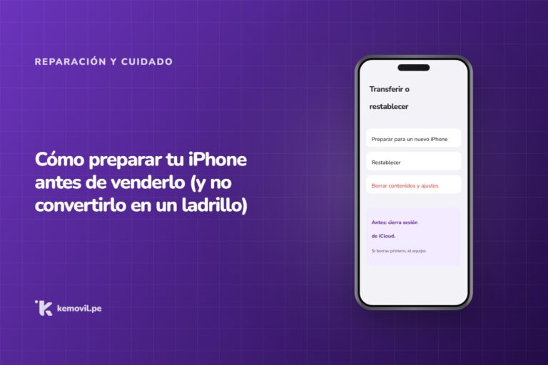iPhone mostrando el menú para borrar contenidos y ajustes — Cómo preparar tu iPhone antes de venderlo (y no convertirlo en un ladrillo)